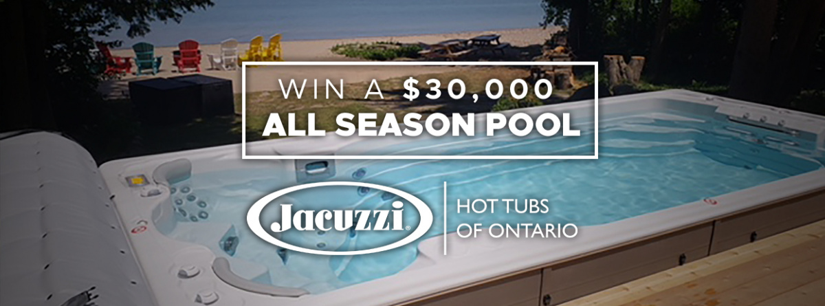 Win a $30,000 Jacuzzi All Season Pool