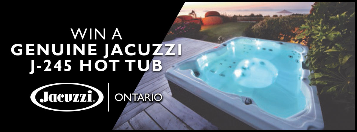 Win a Jacuzzi® Hot Tub from Jacuzzi Ontario!