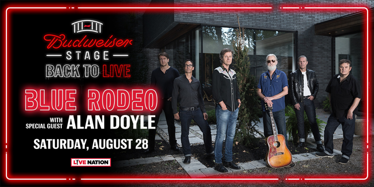 Win tickets to see Blue Rodeo THIS SUMMER!