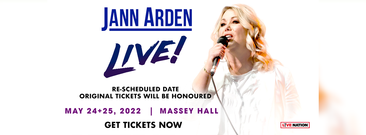 Win tickets to see Jann Arden!