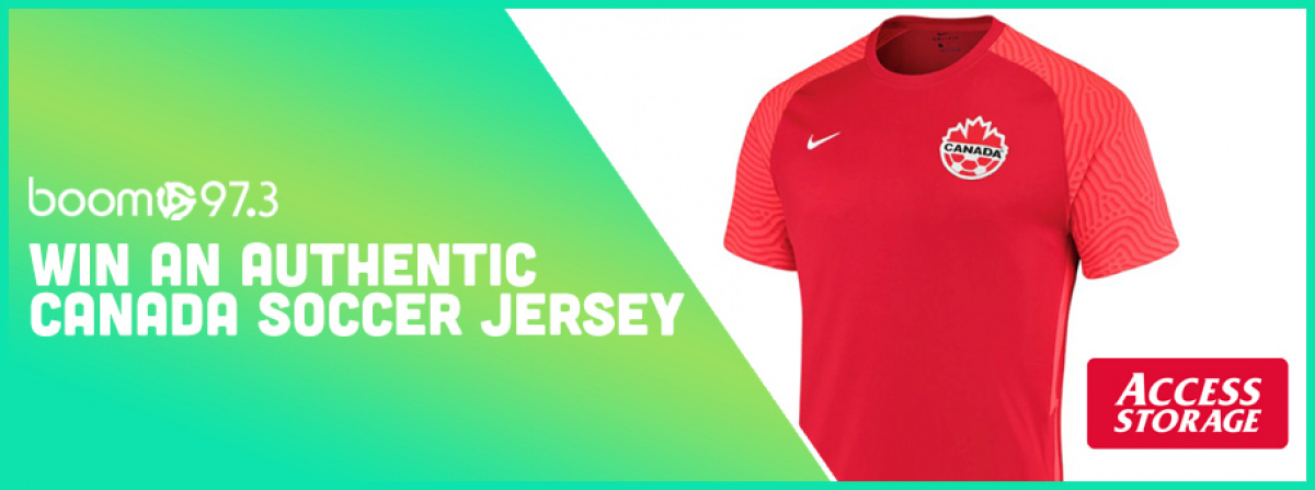 Win an authentic Canada Soccer Jersey from Access Storage!