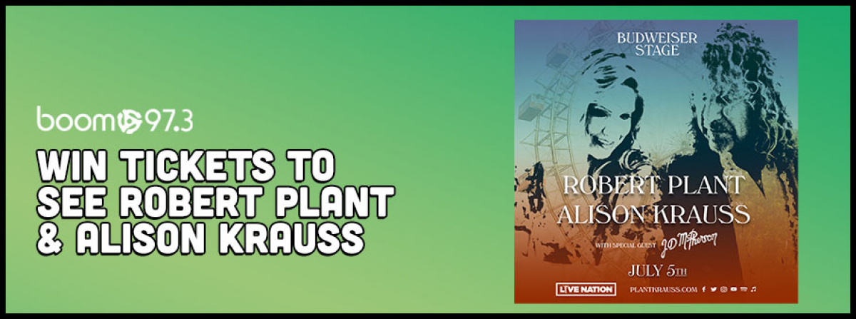 Win tickets to see Robert Plant & Alison Krauss
