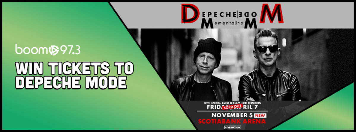 Win tickets to Depeche Mode
