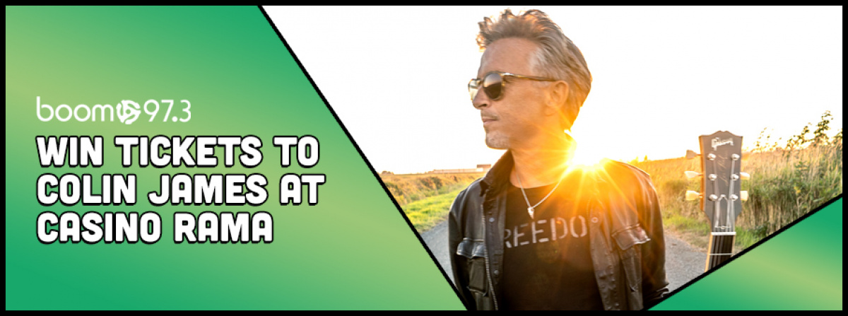 Win tickets to Colin James at Casino Rama