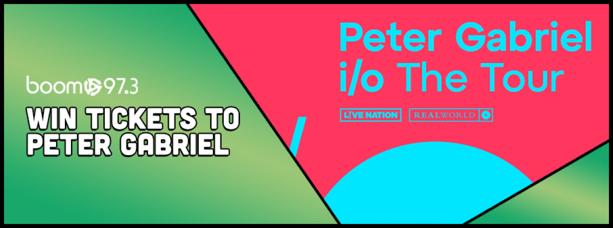 Win tickets to Peter Gabriel