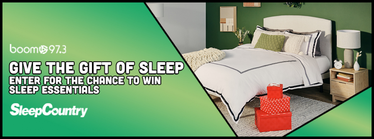 Win sleep essentials from Sleep Country