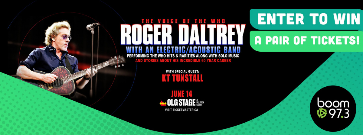 Win tickets to Roger Daltrey