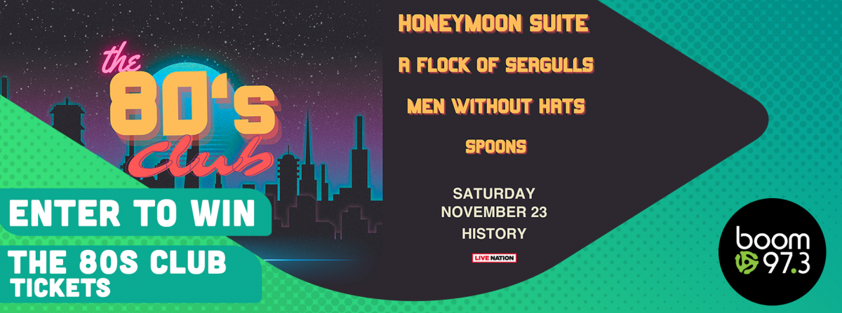 Win tickets to The 80's Club