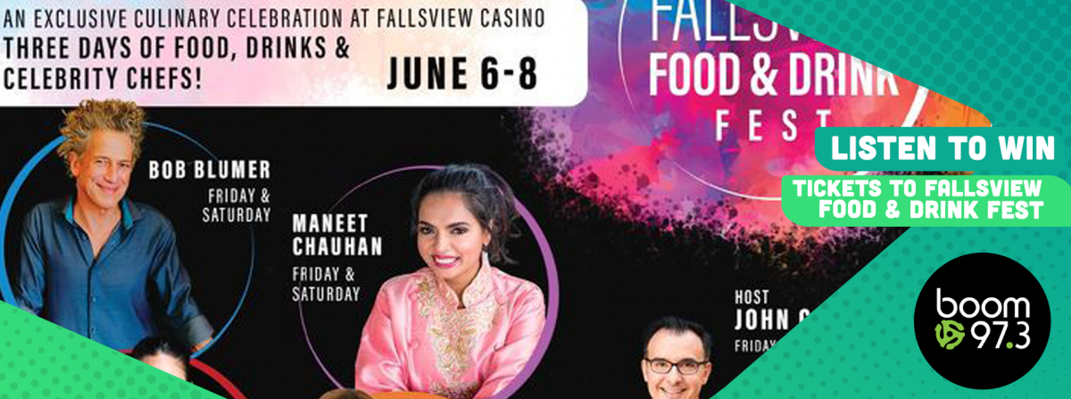 Win Tickets to Fallsview Food & Drink Fest