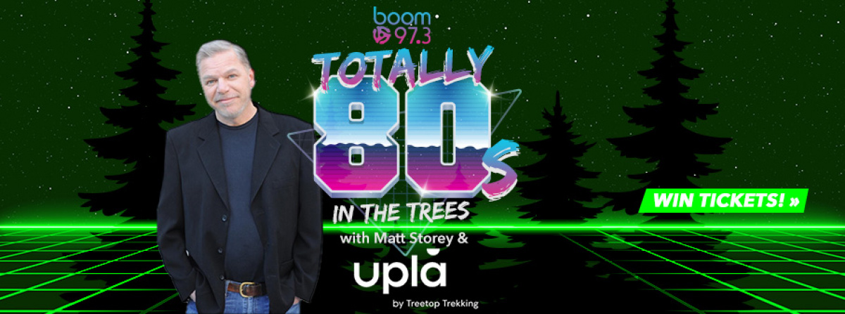 Win an invite to Totally 80s In The Trees with Matt Storey
